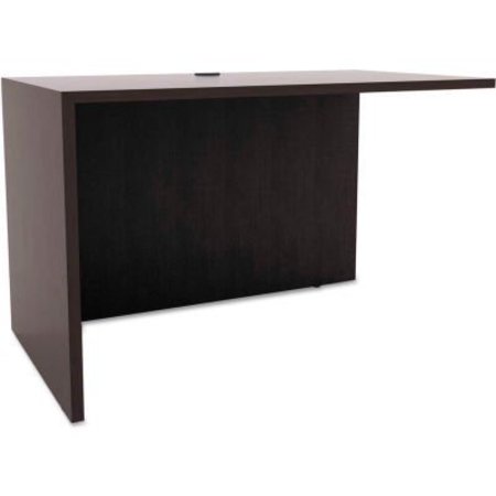 ALERA Alera® Reversible Return/Bridge Shell - 42"W x 23-5/8"D - Espresso - Valencia Series VA354224ES